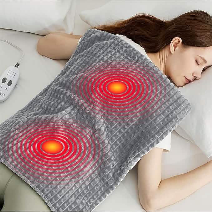 GentleSoft® Weighted Heating Pad with Massager