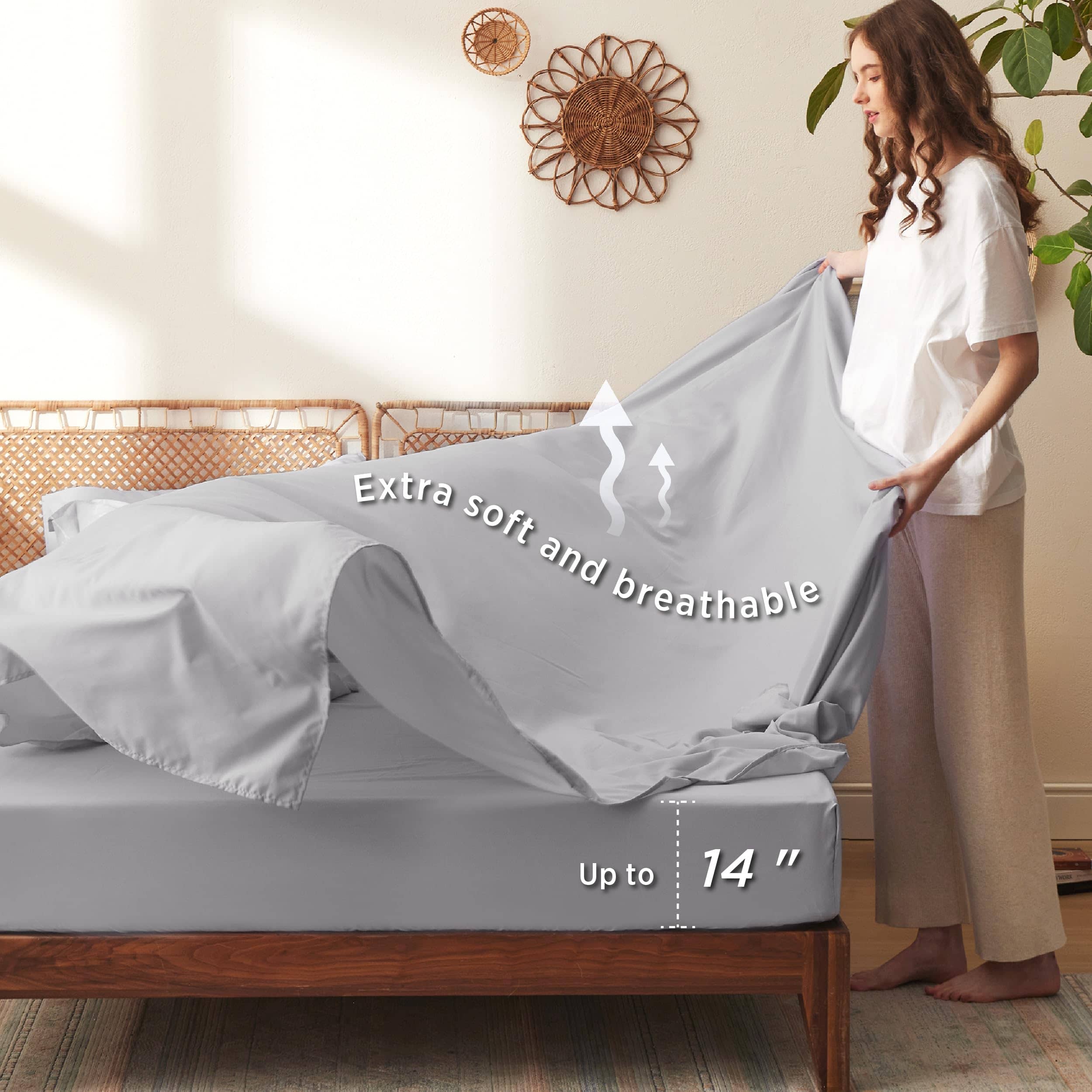 GentleSoft® Elegant Floral Comforter Sets