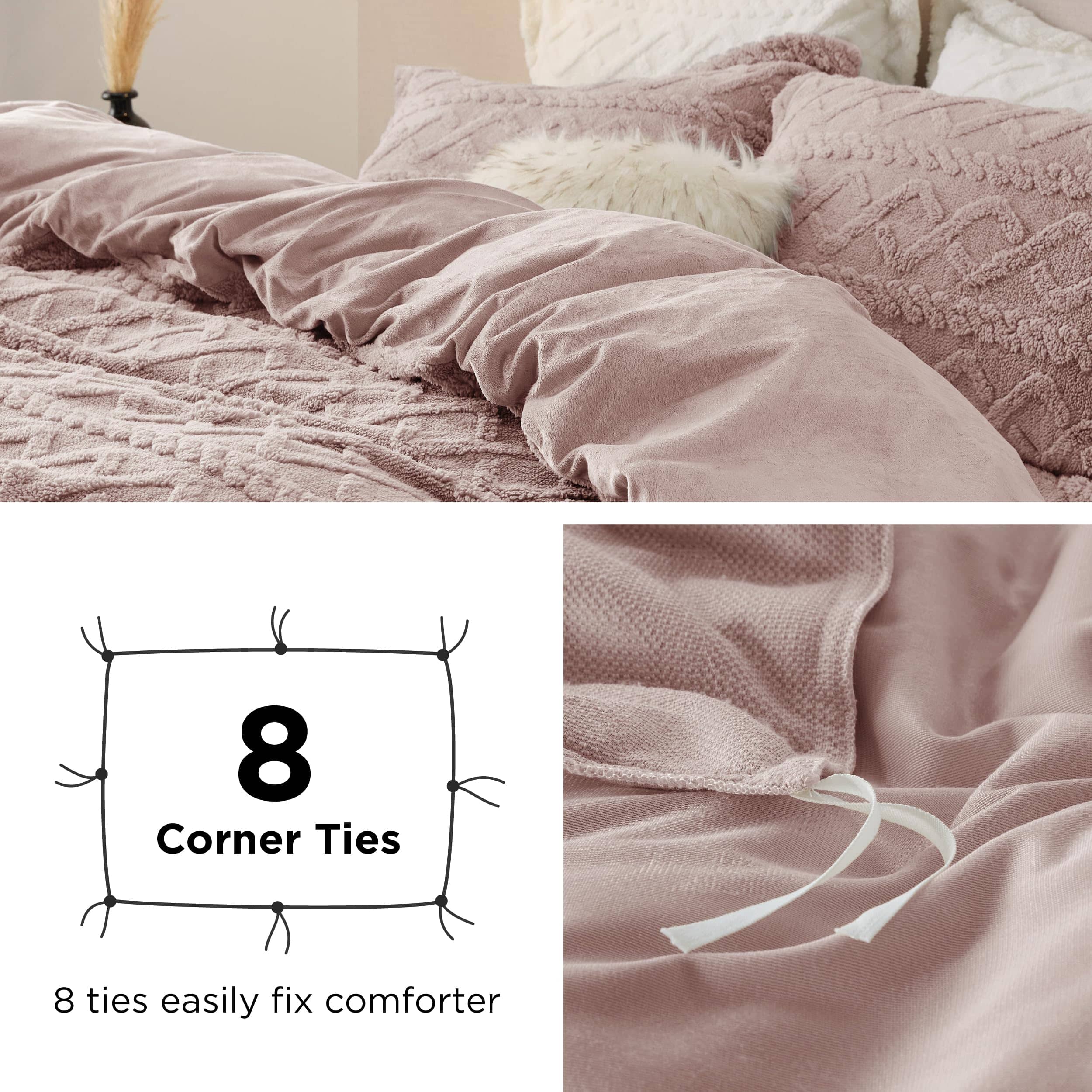 GentleSoft® Fluffy Boho Duvet Cover Set