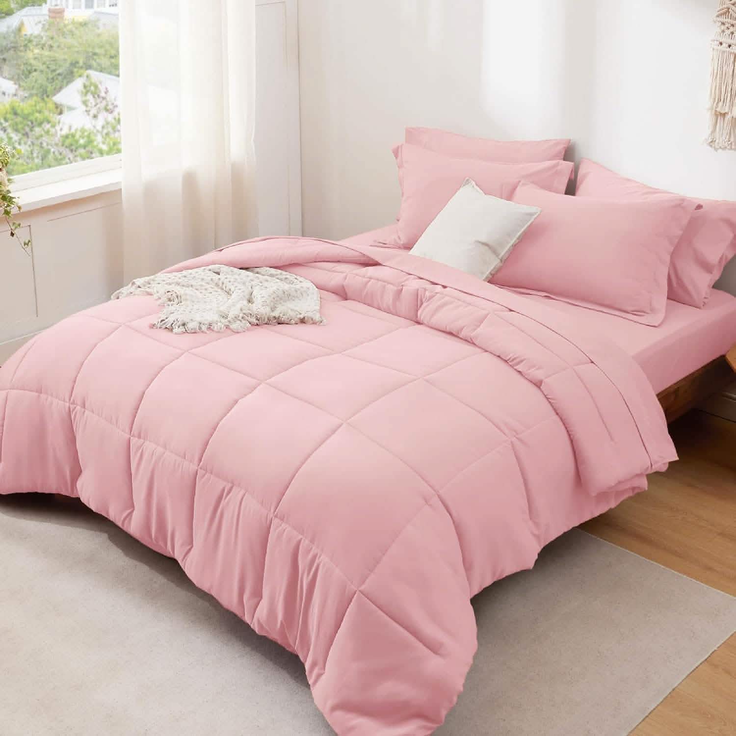 GentleSoft® Comforter Set - 7 Pieces Solid