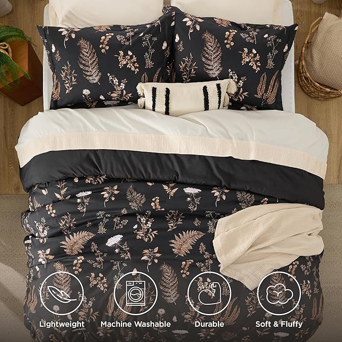 GentleSoft® Retro Botanical Comforter Set