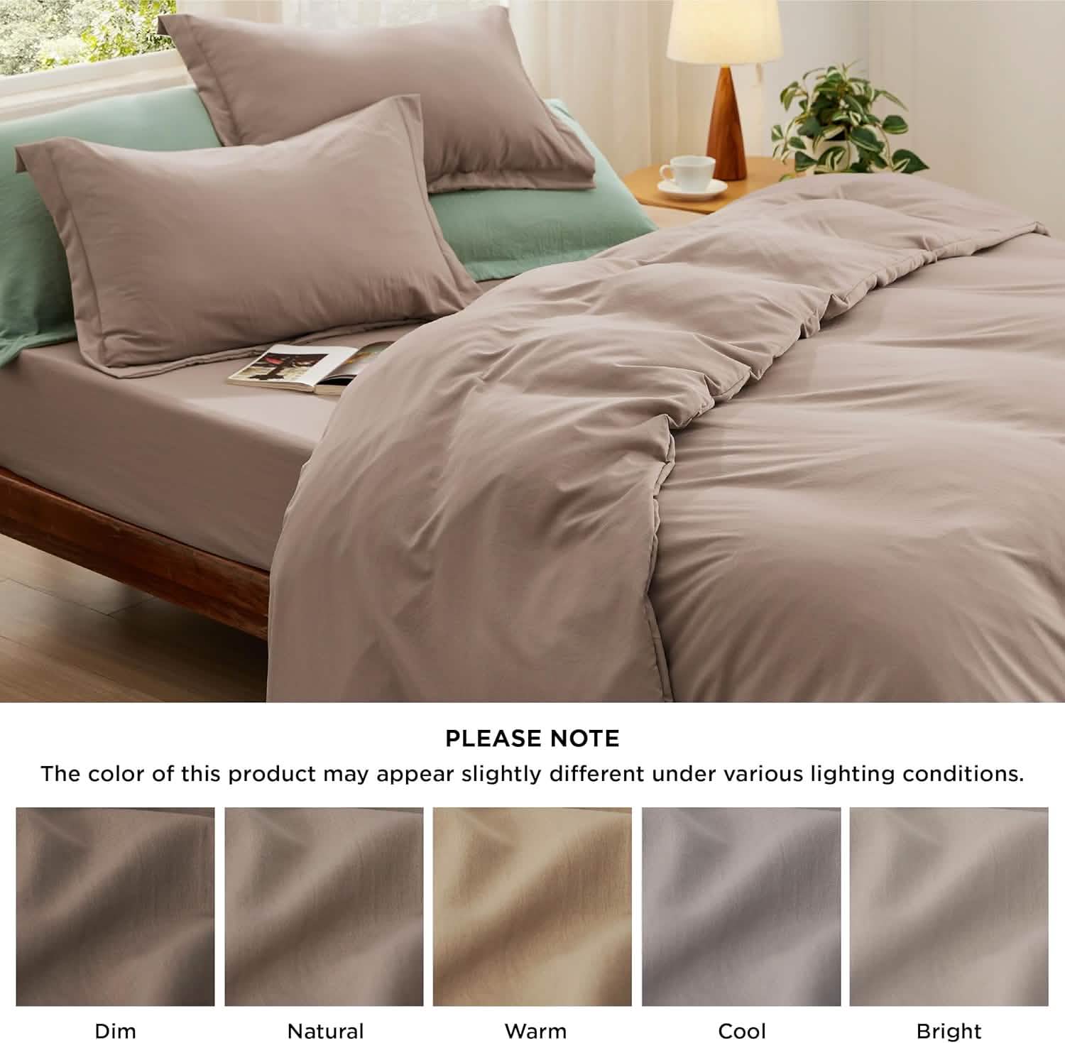 GentleSoft® Prewashed Microfiber Duvet Cover Set