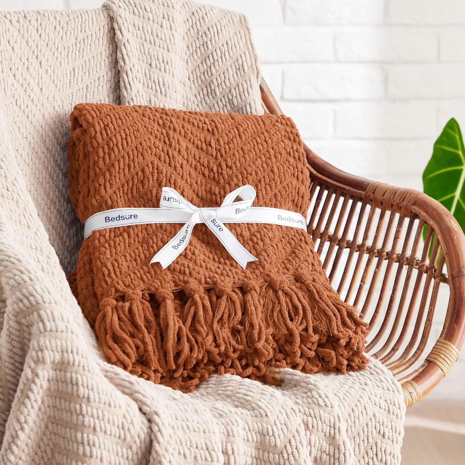 GentleSoft® GentleSoft Versatile Knit Woven Chenille Blanket