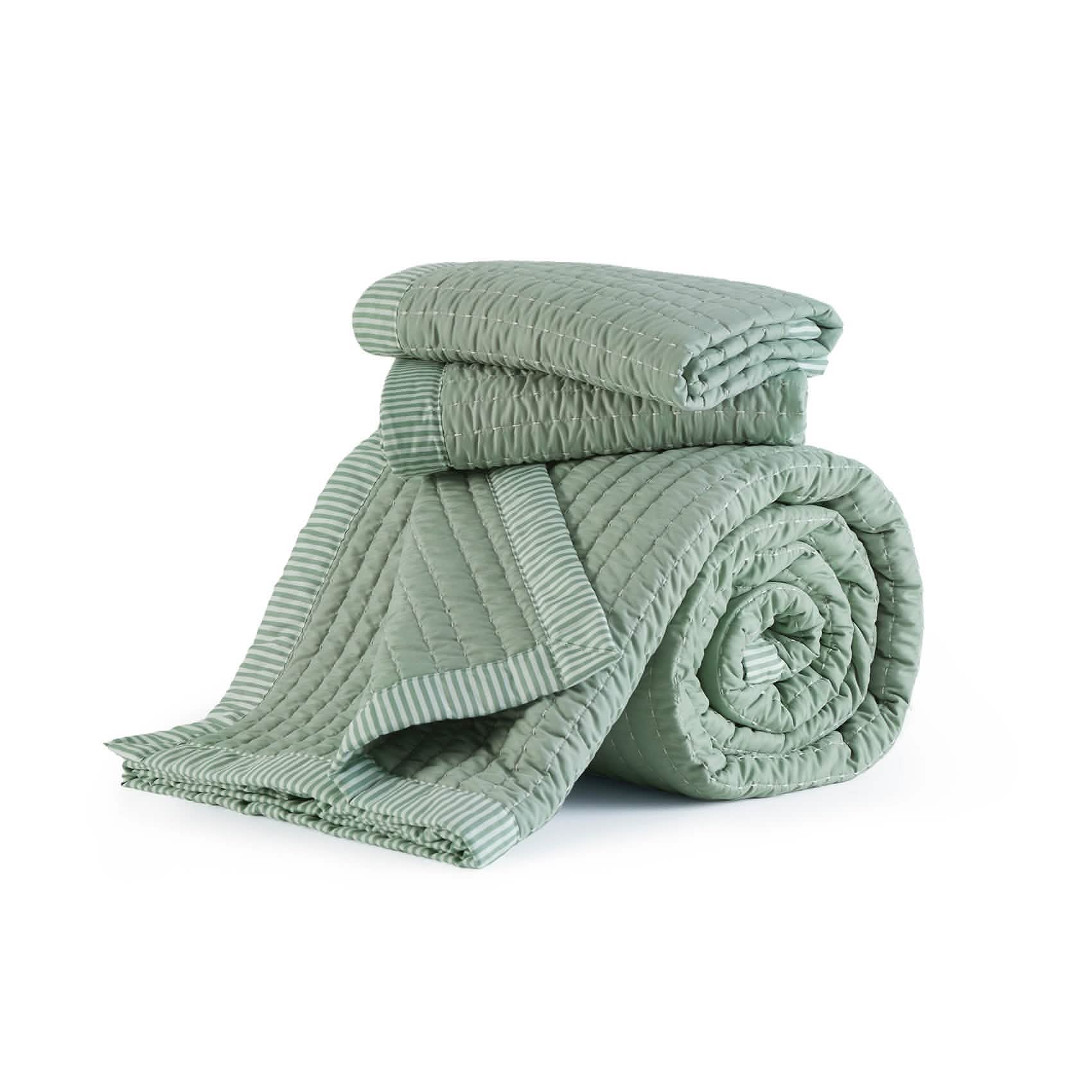GentleSoft® Corduroy Pattern Quilt Set