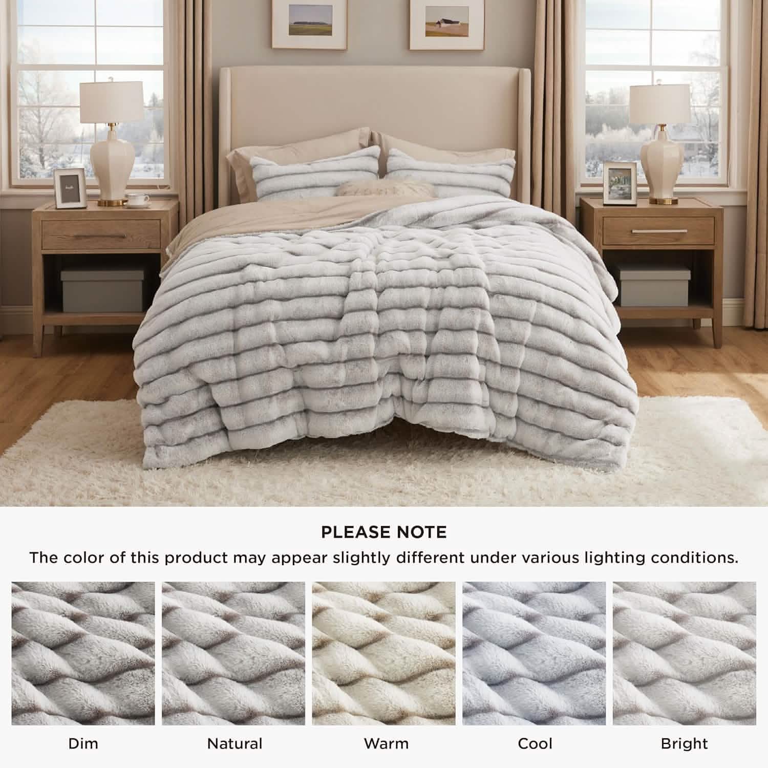 GentleSoft® Dreamy Fluffy Comforter Set