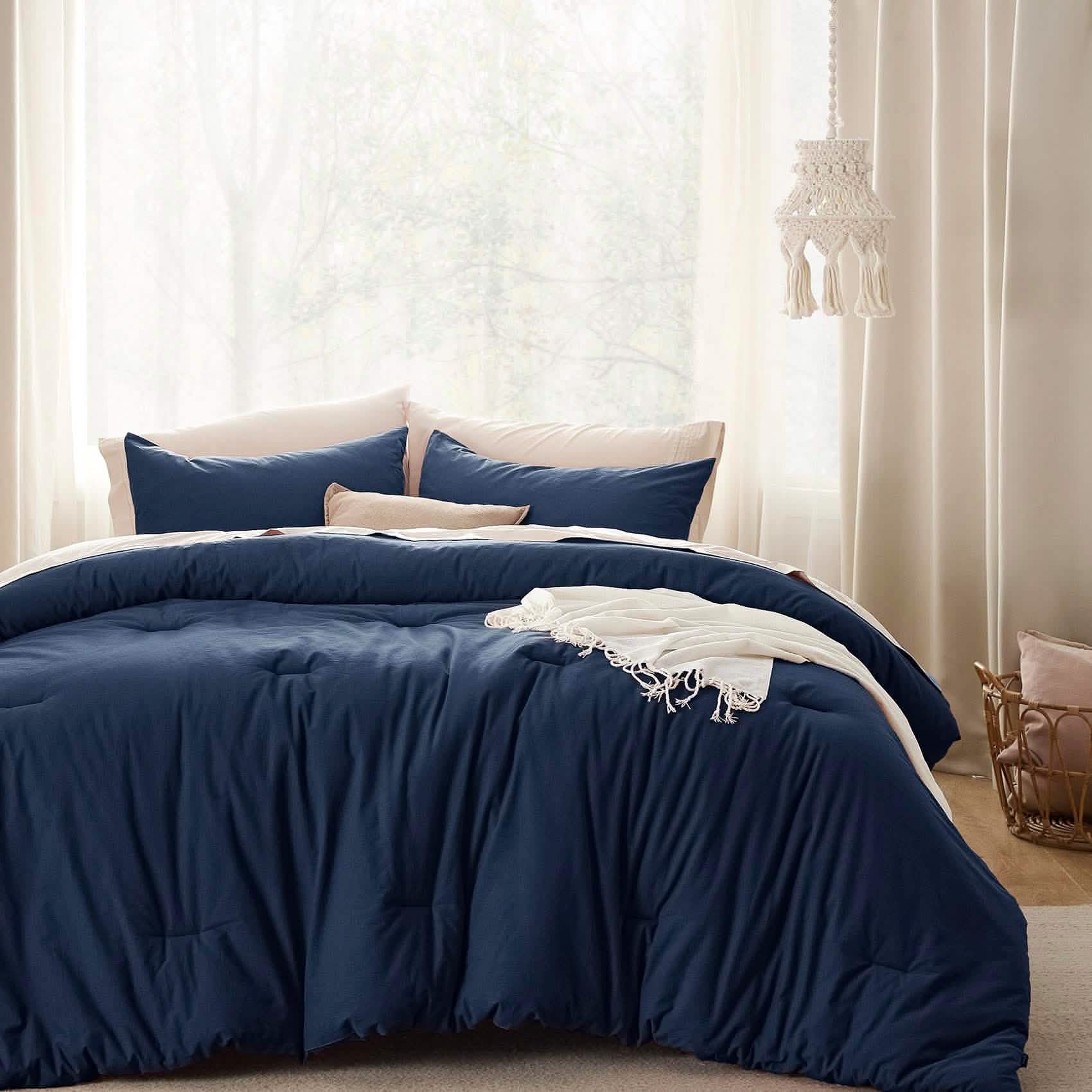 GentleSoft® Prewashed Cotton Comforter Set