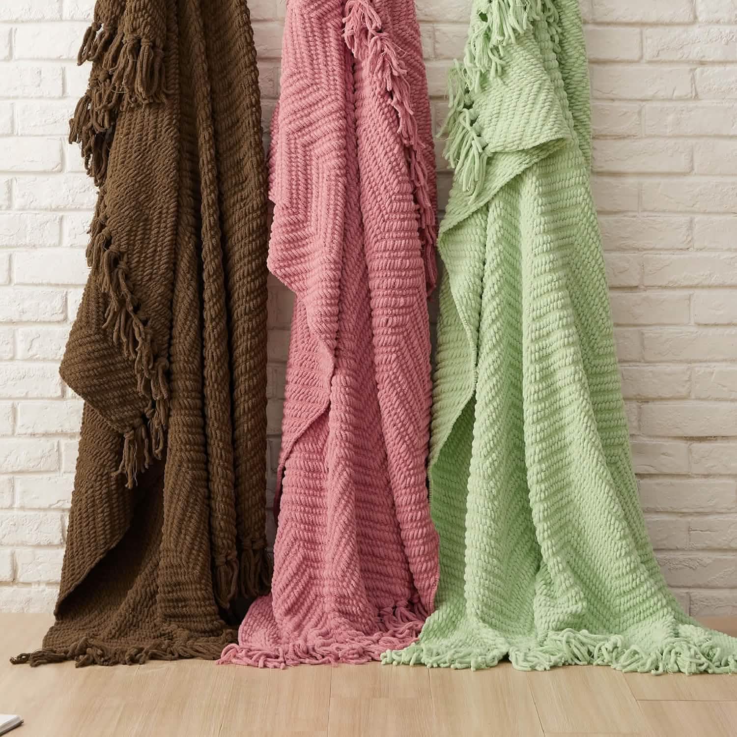 GentleSoft® GentleSoft Versatile Knit Woven Chenille Blanket
