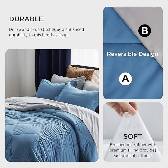 GentleSoft® Reversible Bed-in-a-Bag
