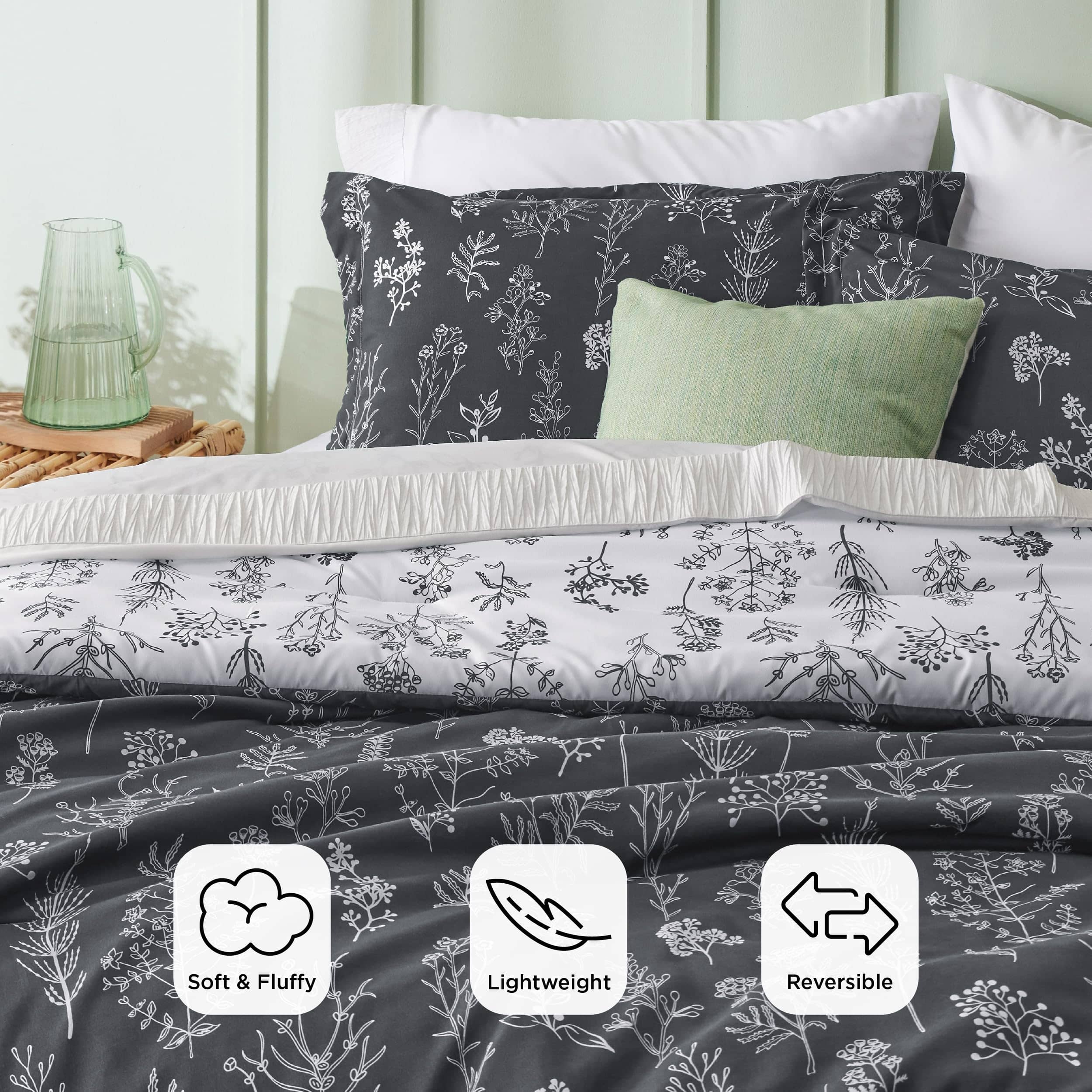 GentleSoft® Retro Botanical Comforter Set