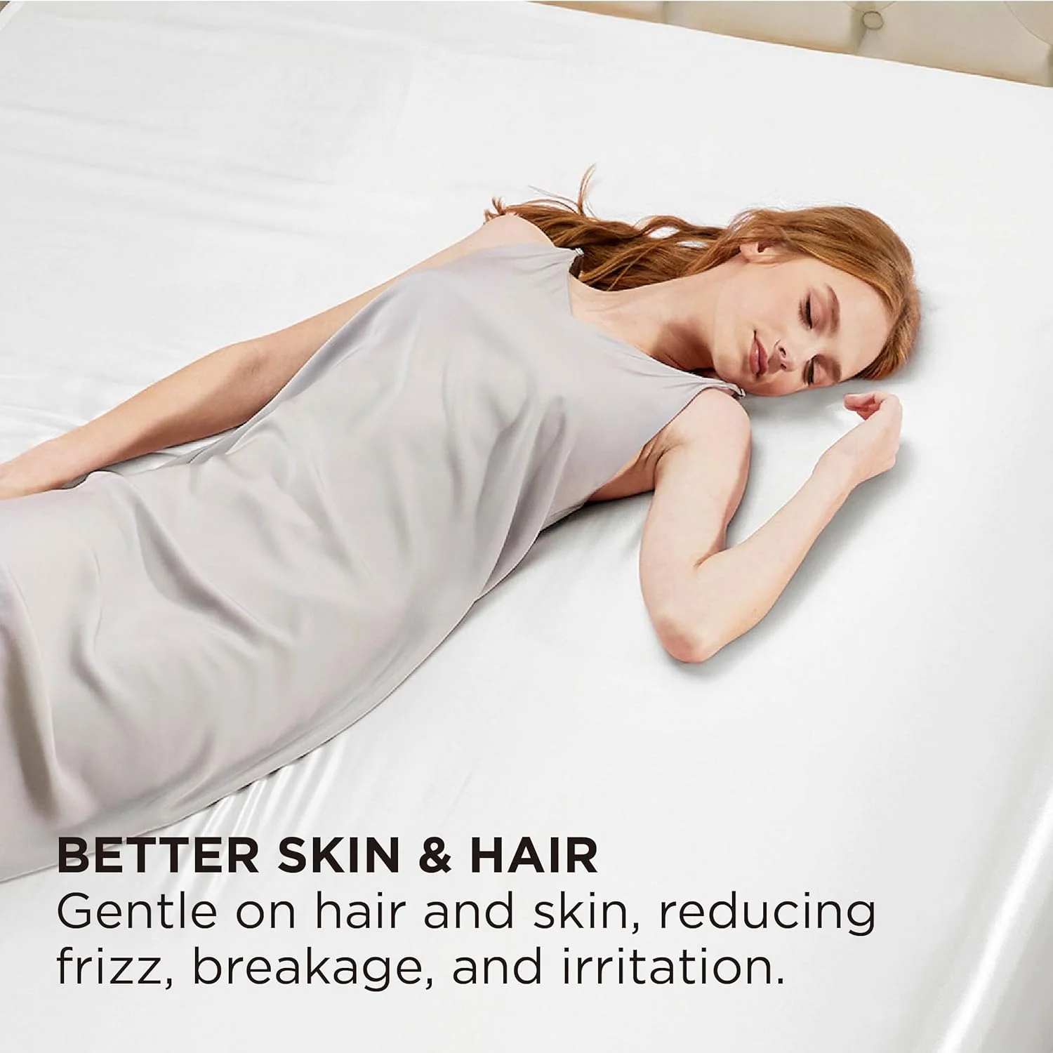 GentleSoft® Satin Fitted Sheet