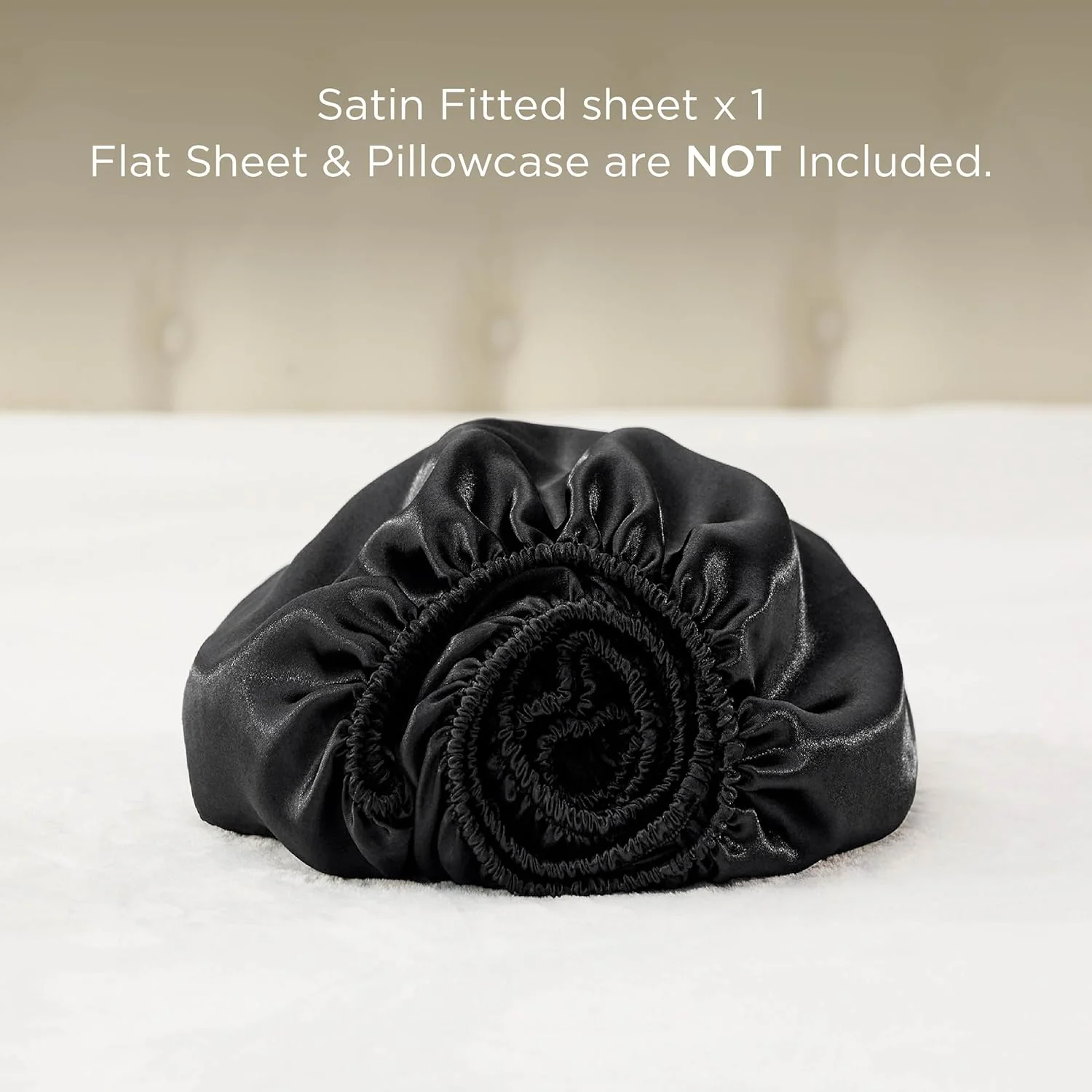 GentleSoft® Satin Fitted Sheet