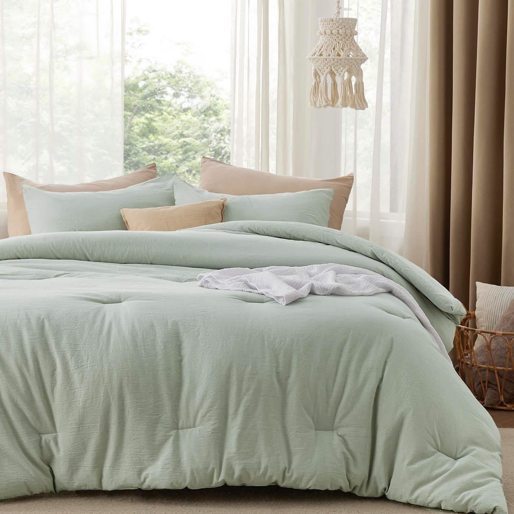 GentleSoft® Prewashed Cotton Comforter Set