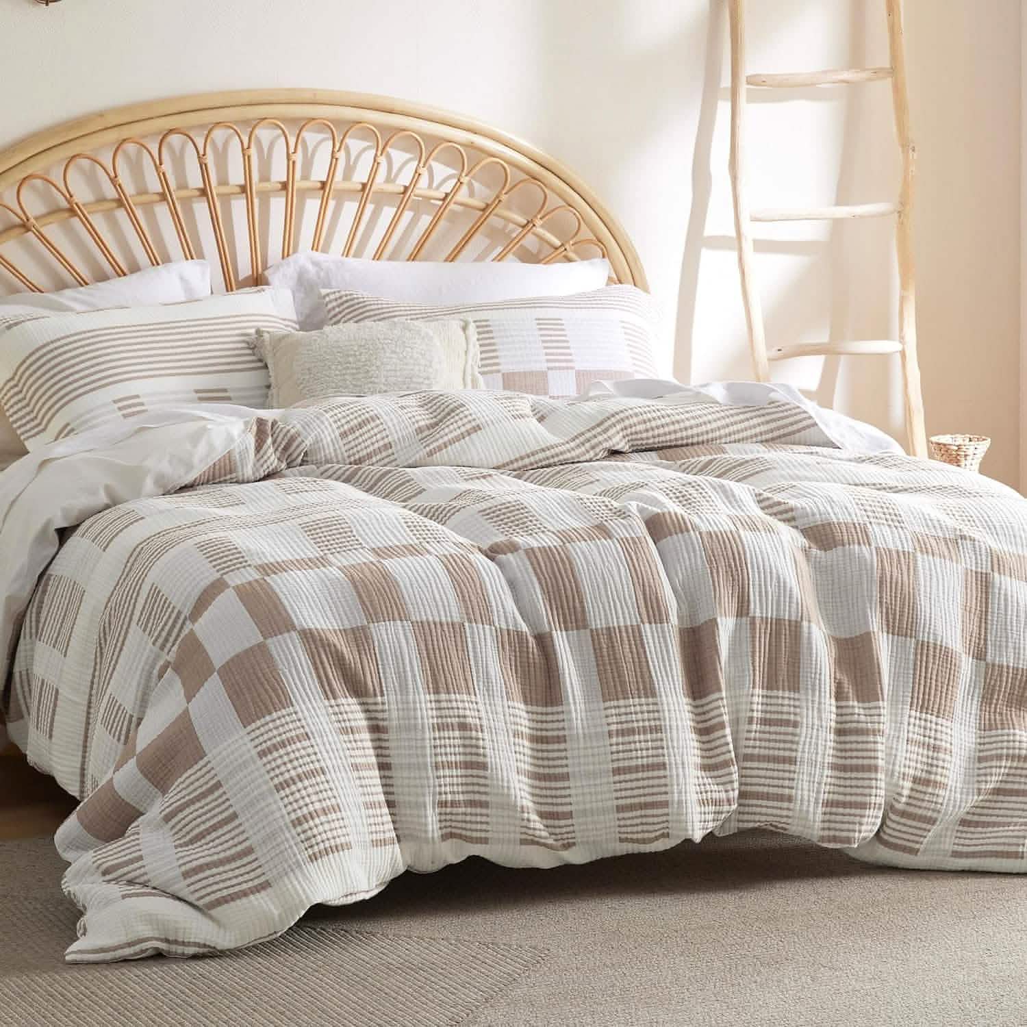 GentleSoft® Cotton Muslin Duvet Cover Set