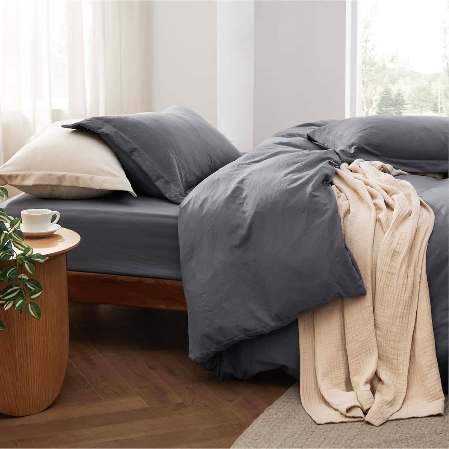 GentleSoft® Prewashed Microfiber Duvet Cover Set