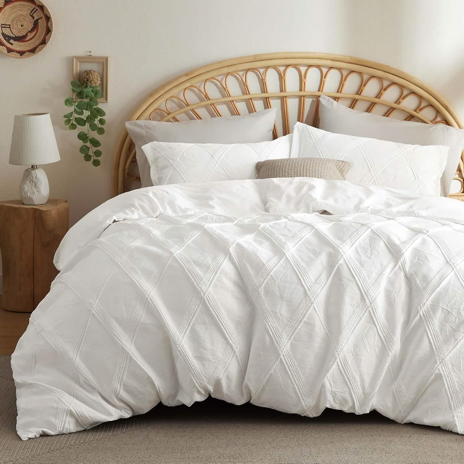 GentleSoft® Puffy Jacquard Comforter Set