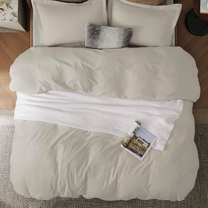 GentleSoft® Brushed Microfiber Duvet Cover Sets With Fitted Sheet