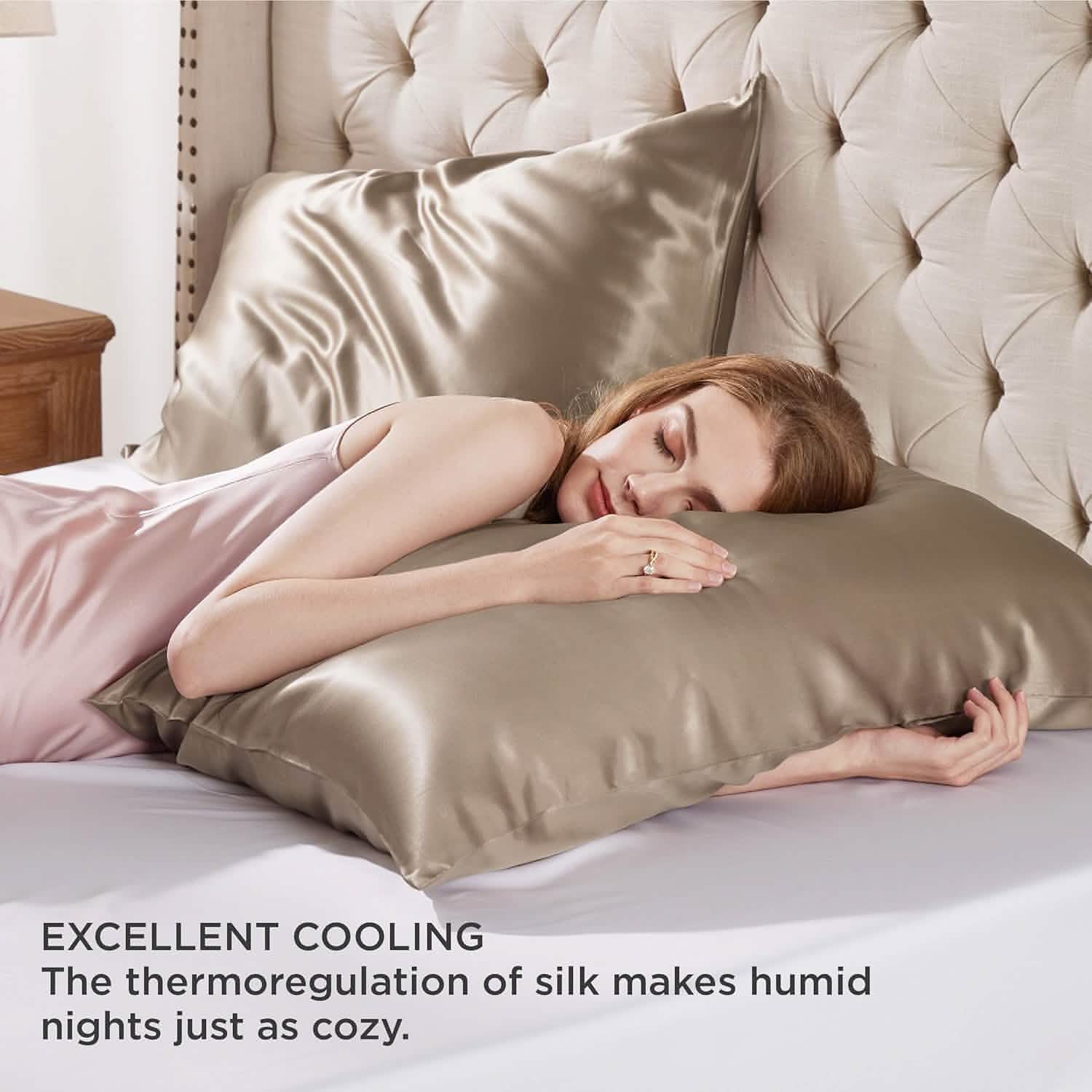 GentleSoft® Mulberry Silk Pillowcase