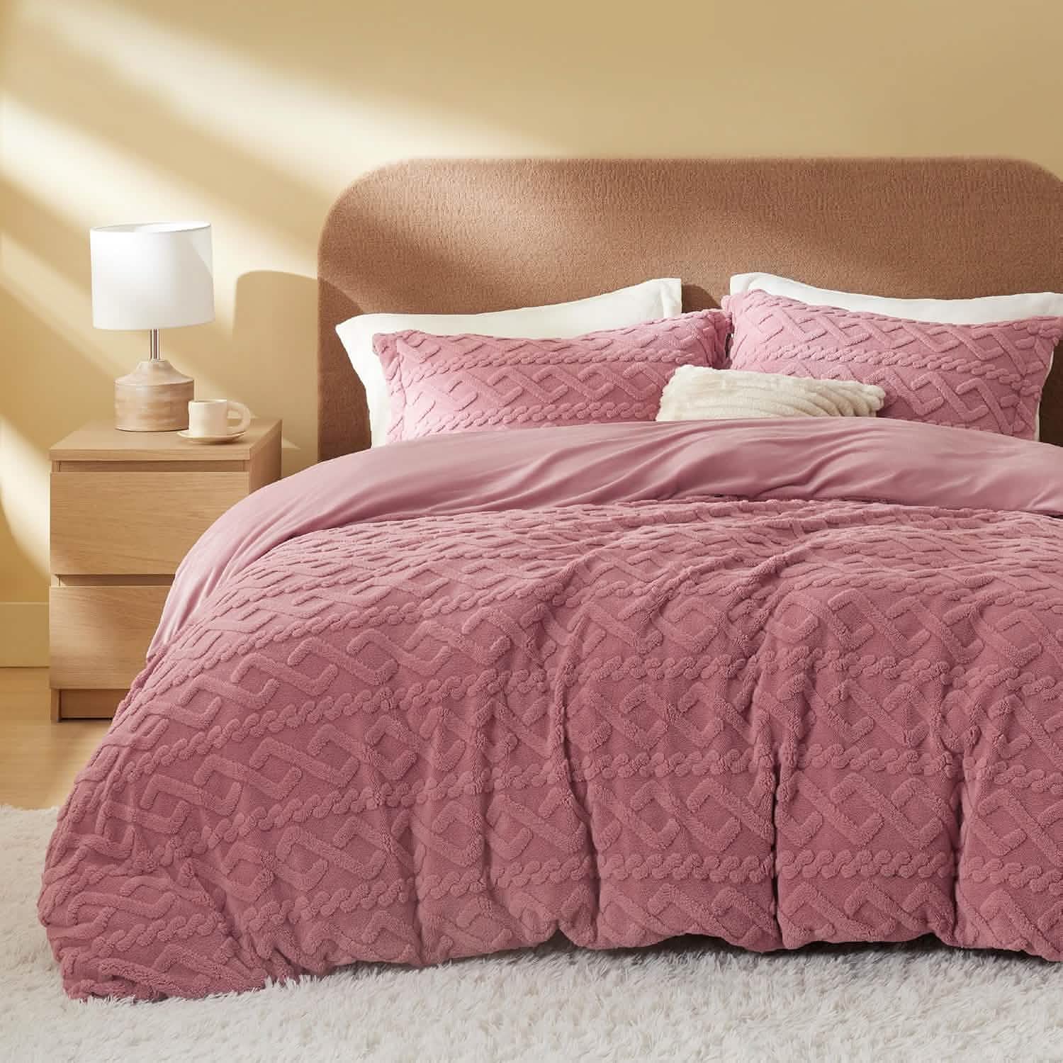 GentleSoft® Fluffy Boho Duvet Cover Set