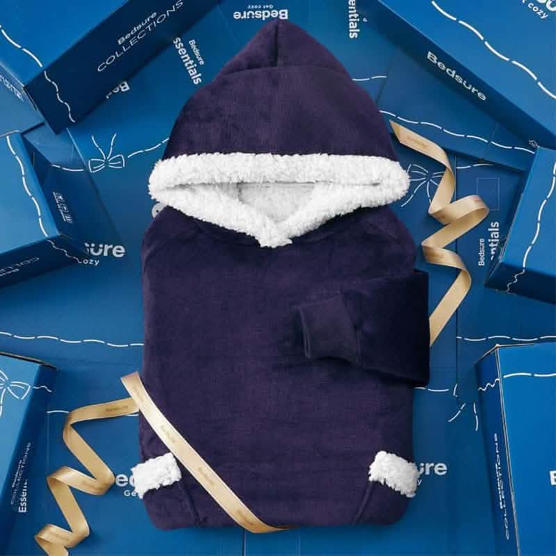 GentleSoft® Sherpa Fleece Wearable Blanket