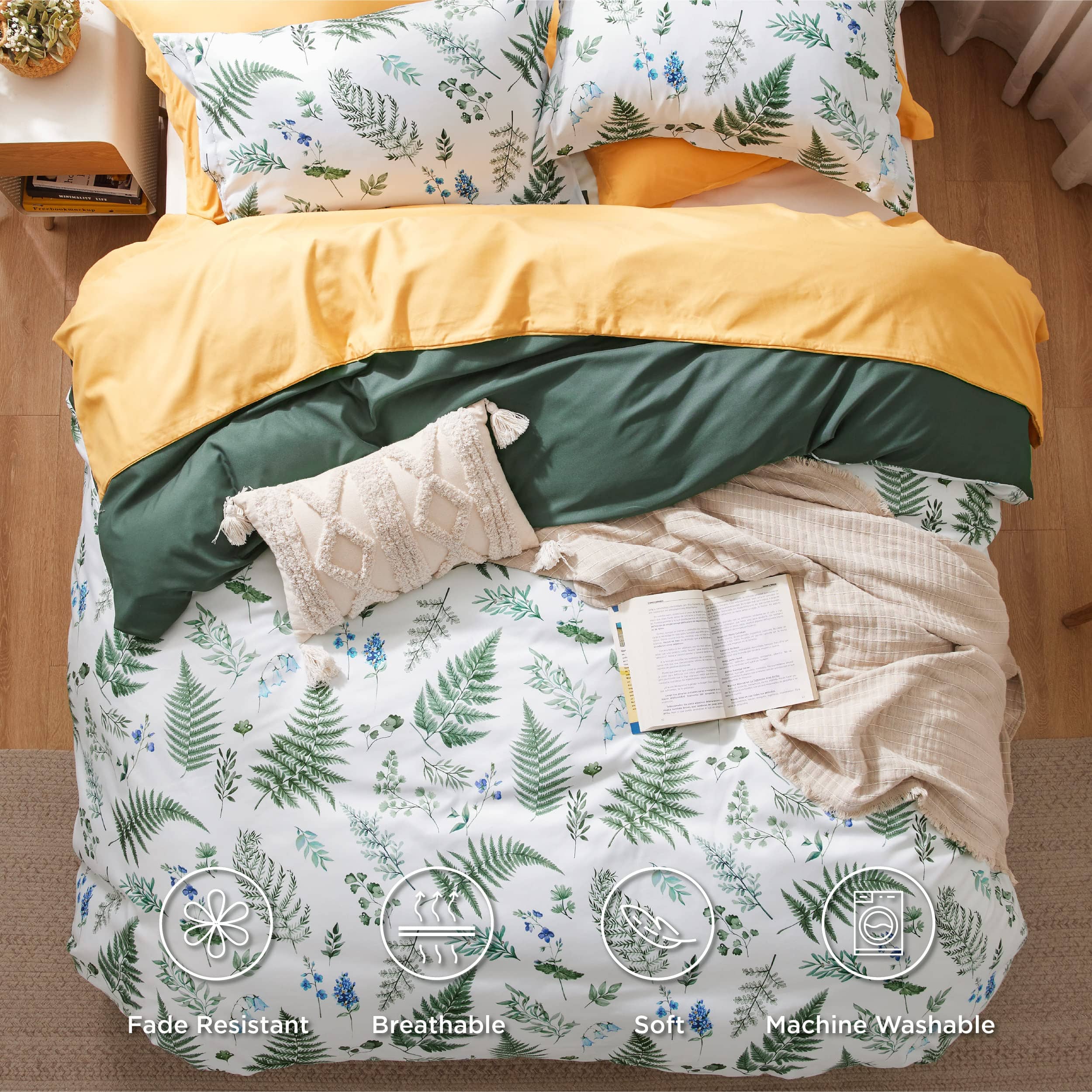 GentleSoft® Microfiber Duvet Cover Set Twin
