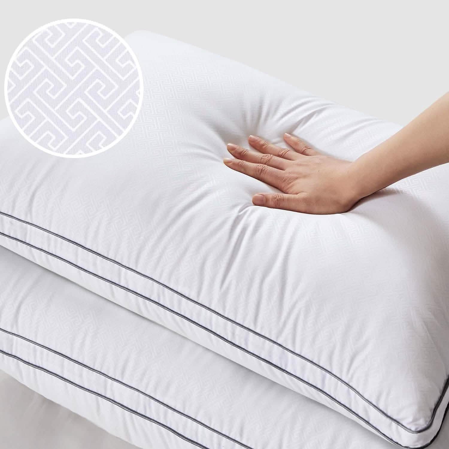 GentleSoft® Greek Key Gusseted Pillows