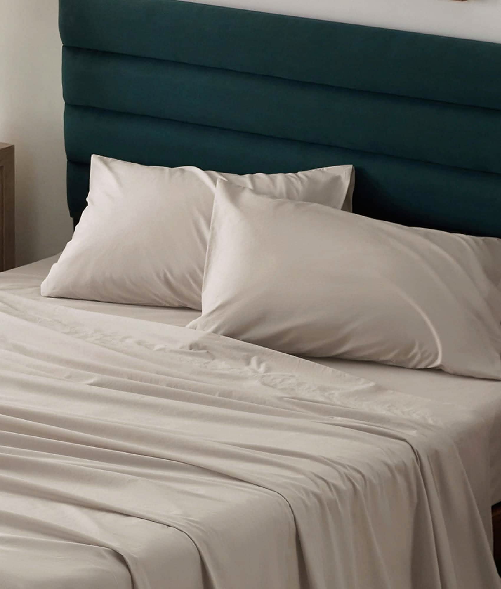 GentleSoft® Cotton Percale Weave Sheet Set