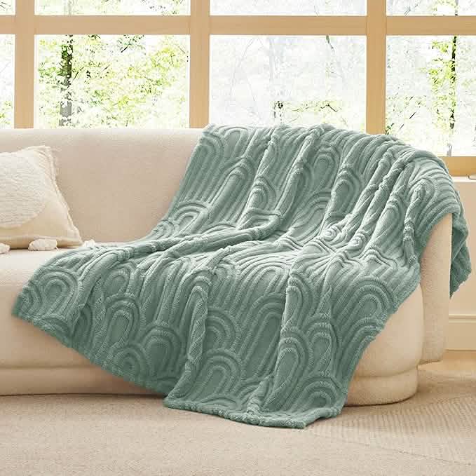GentleSoft® Arch Shaggy Sherpa Fleece Blanket