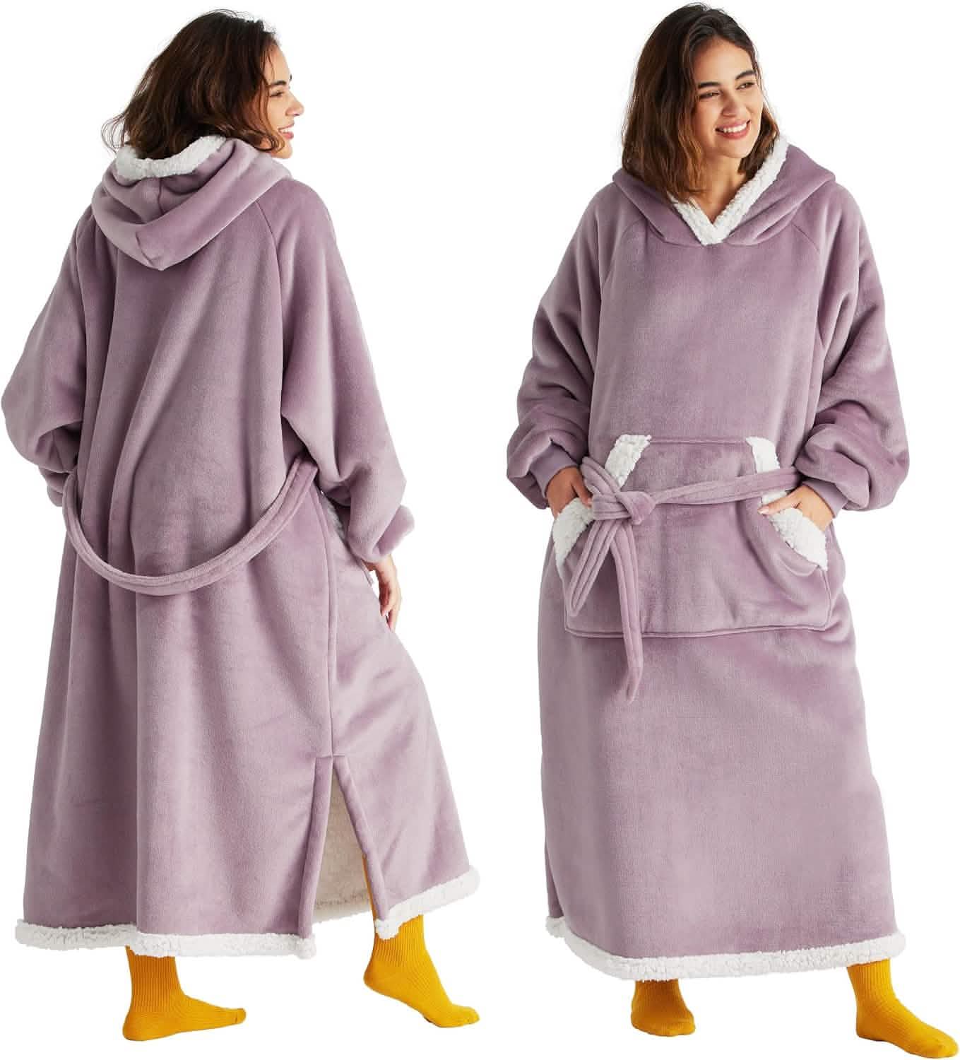 GentleSoft® Sherpa Fleece Wearable Blanket