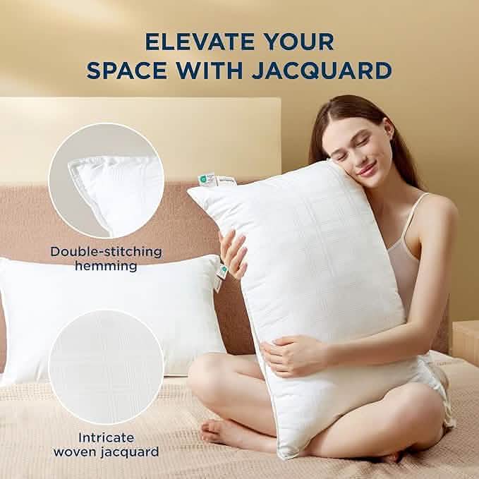 GentleSoft® Jacquard Cotton Pillow