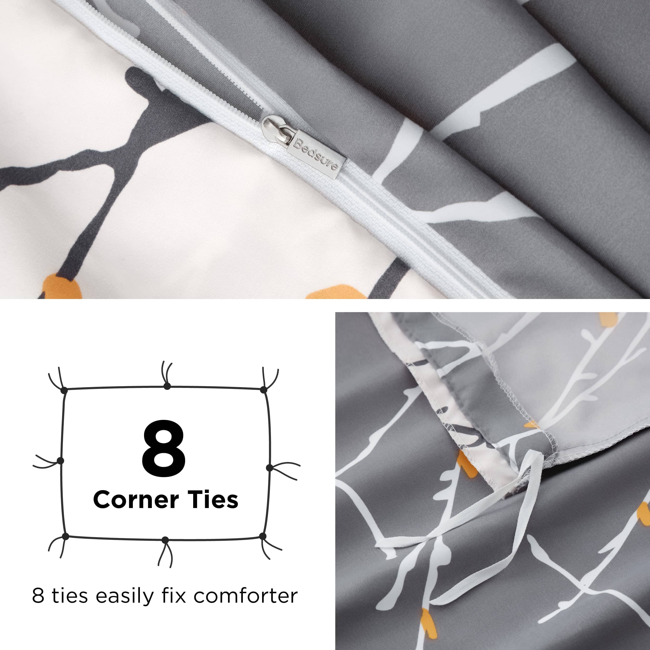 GentleSoft® Microfiber Duvet Cover Set Twin