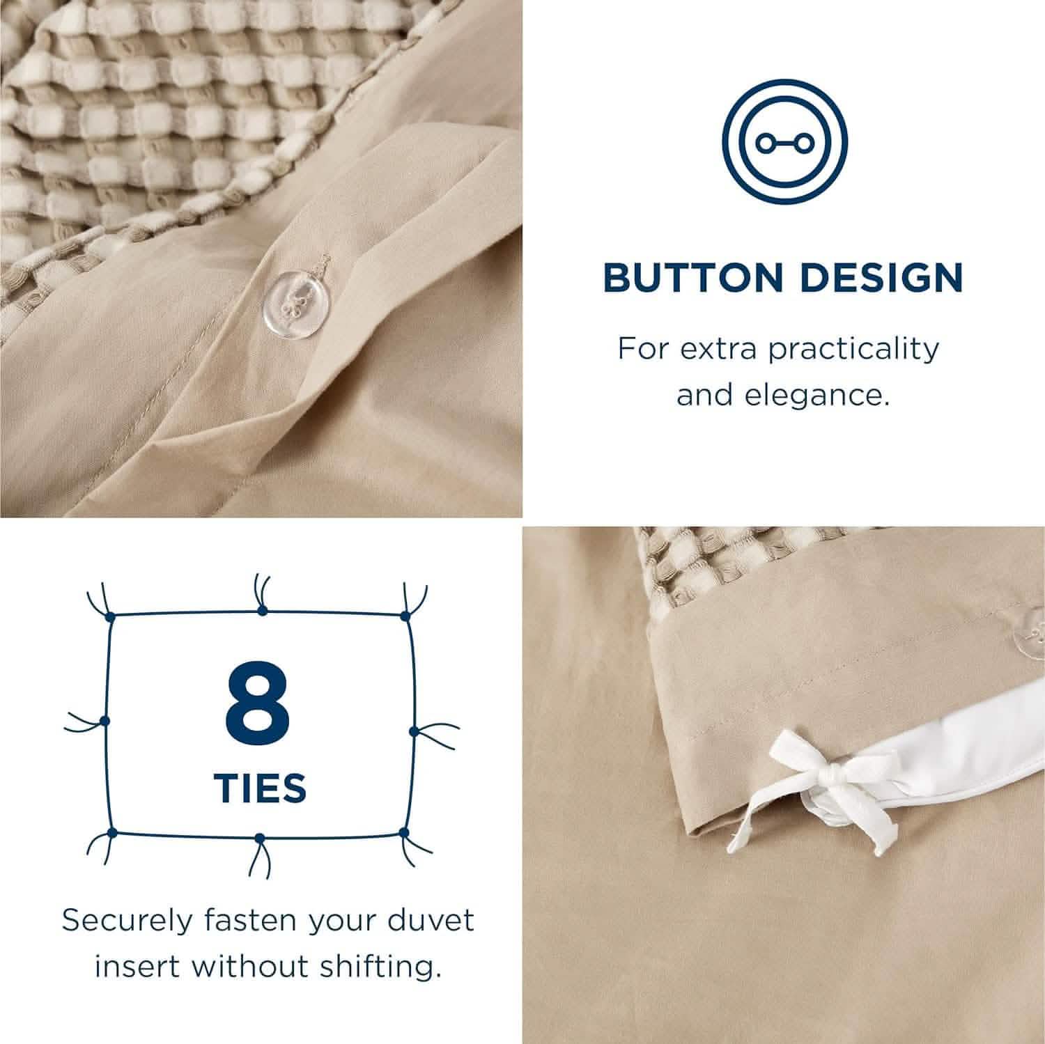 GentleSoft® Rayon Derived from Bamboo and Cotton Duvet Cover Set