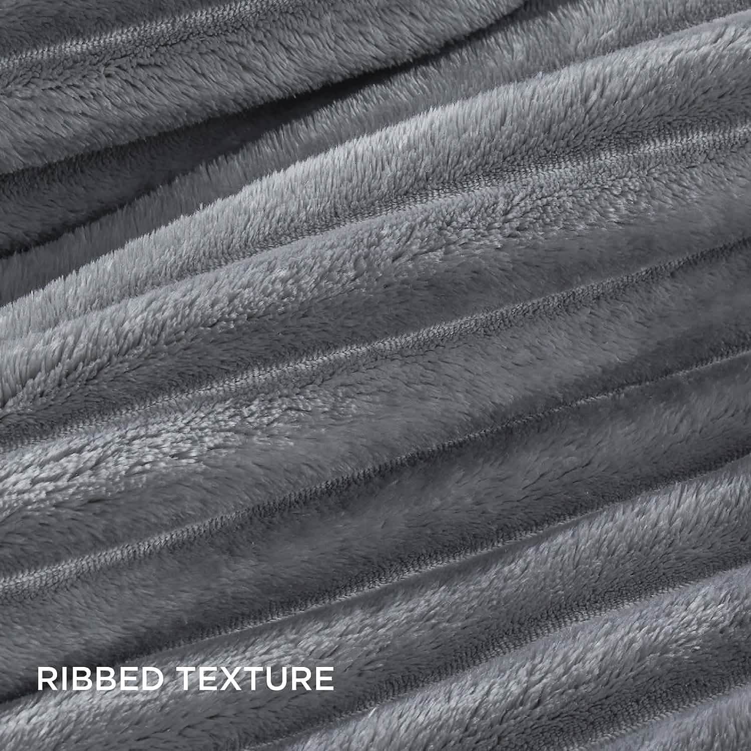 GentleSoft® Striped Flannel Comforter Set