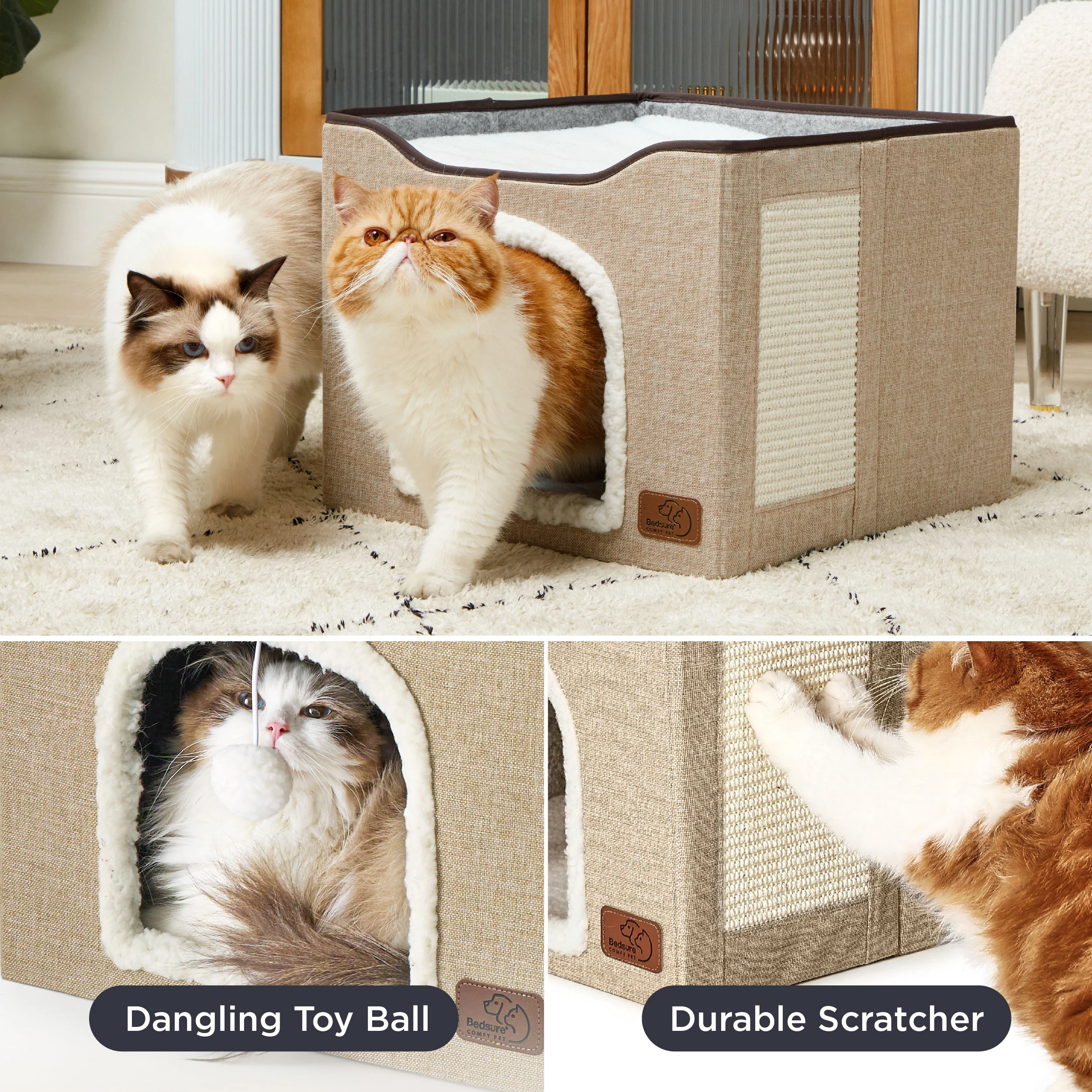 Cat Beds for Indoor Pet Cat House