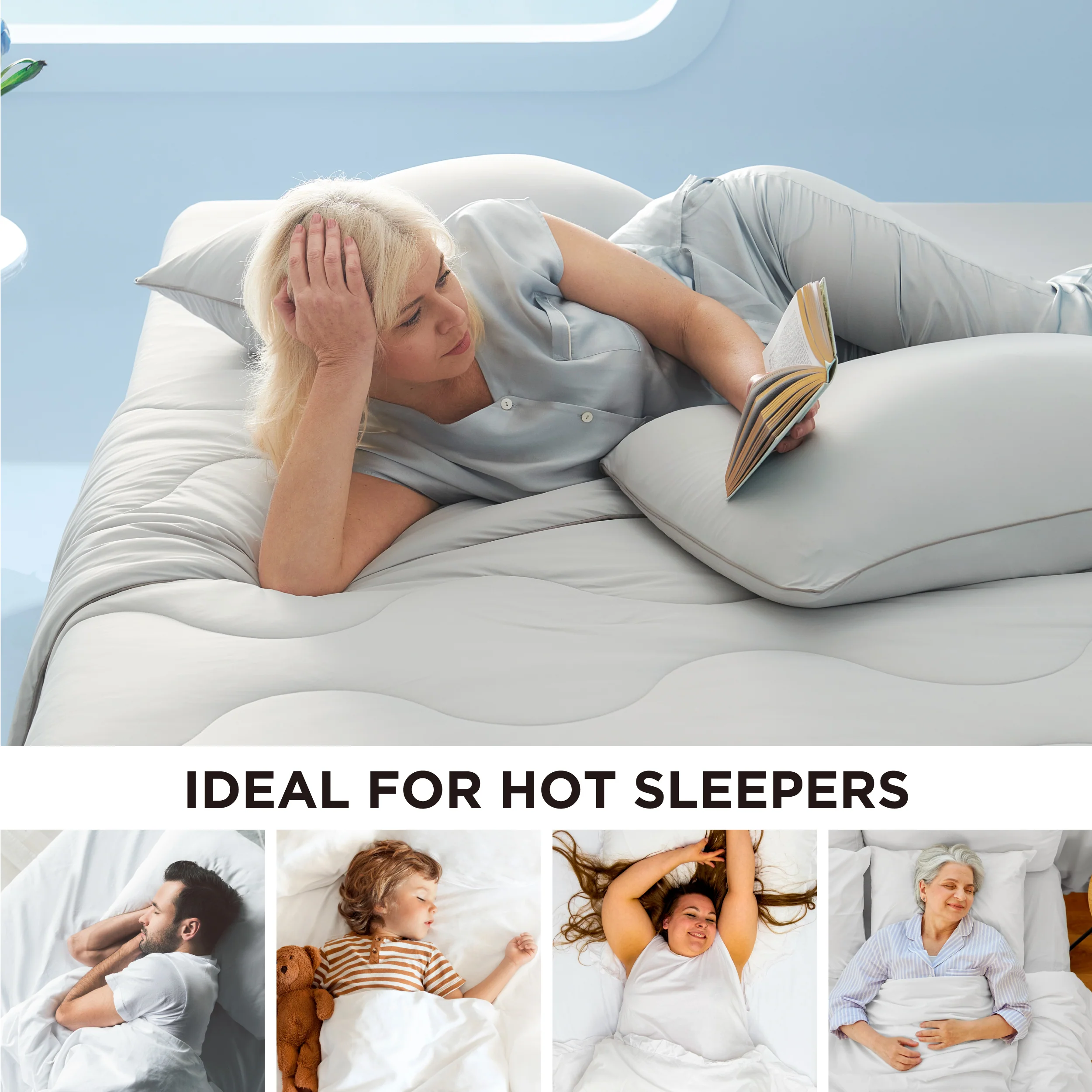 GentleSoft® Cooling Comforter Set