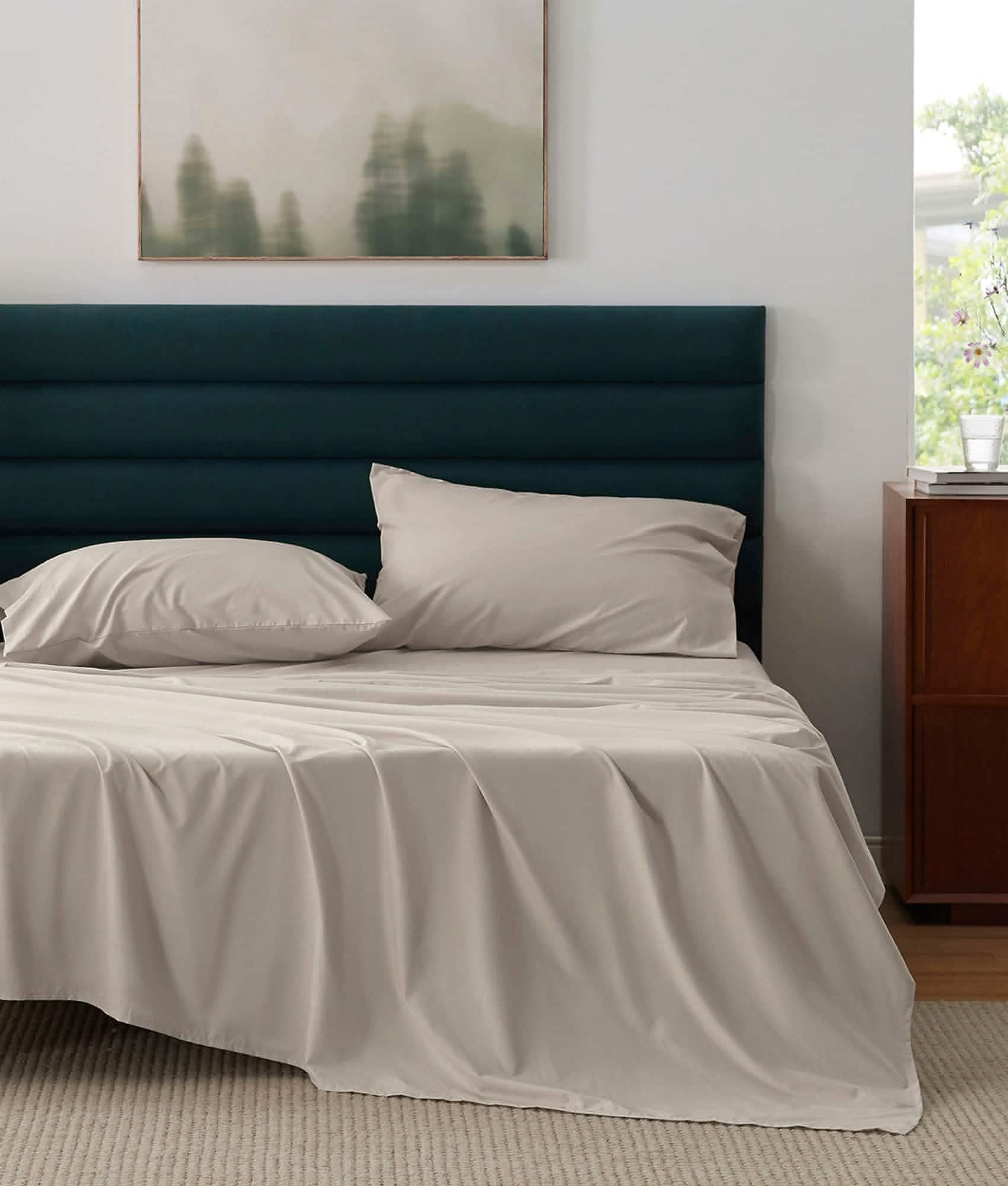 GentleSoft® Cotton Percale Weave Sheet Set