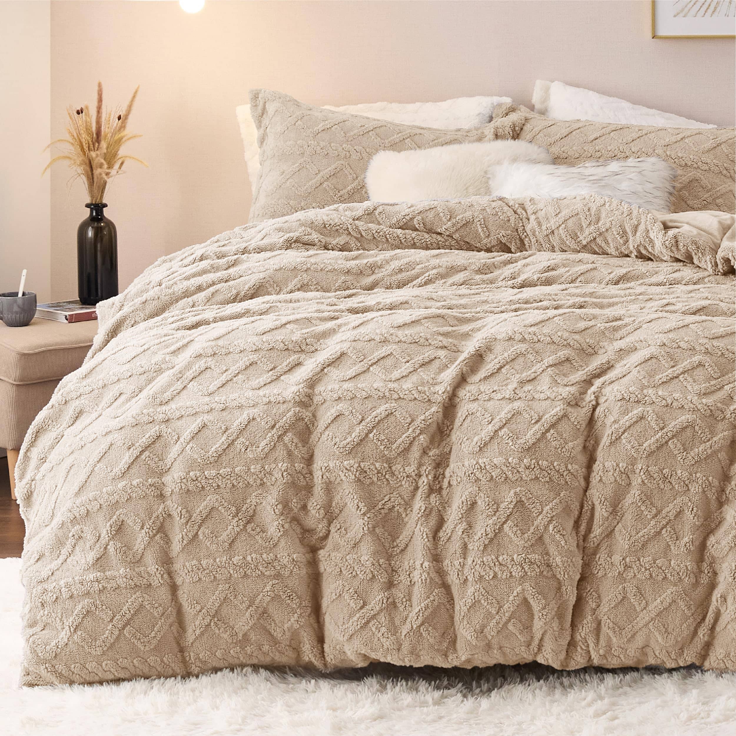 GentleSoft® Fluffy Boho Duvet Cover Set
