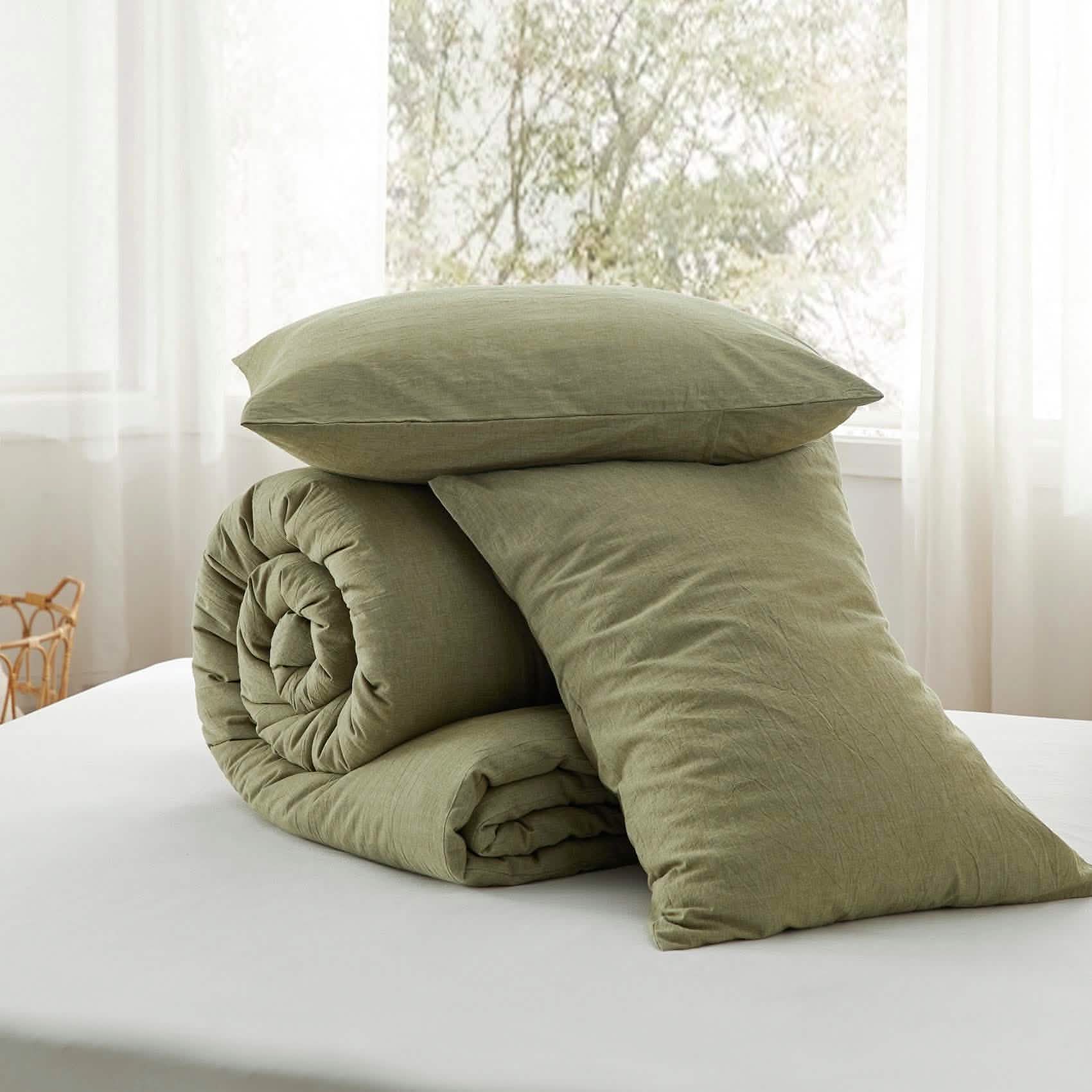 GentleSoft® Prewashed Cotton Comforter Set