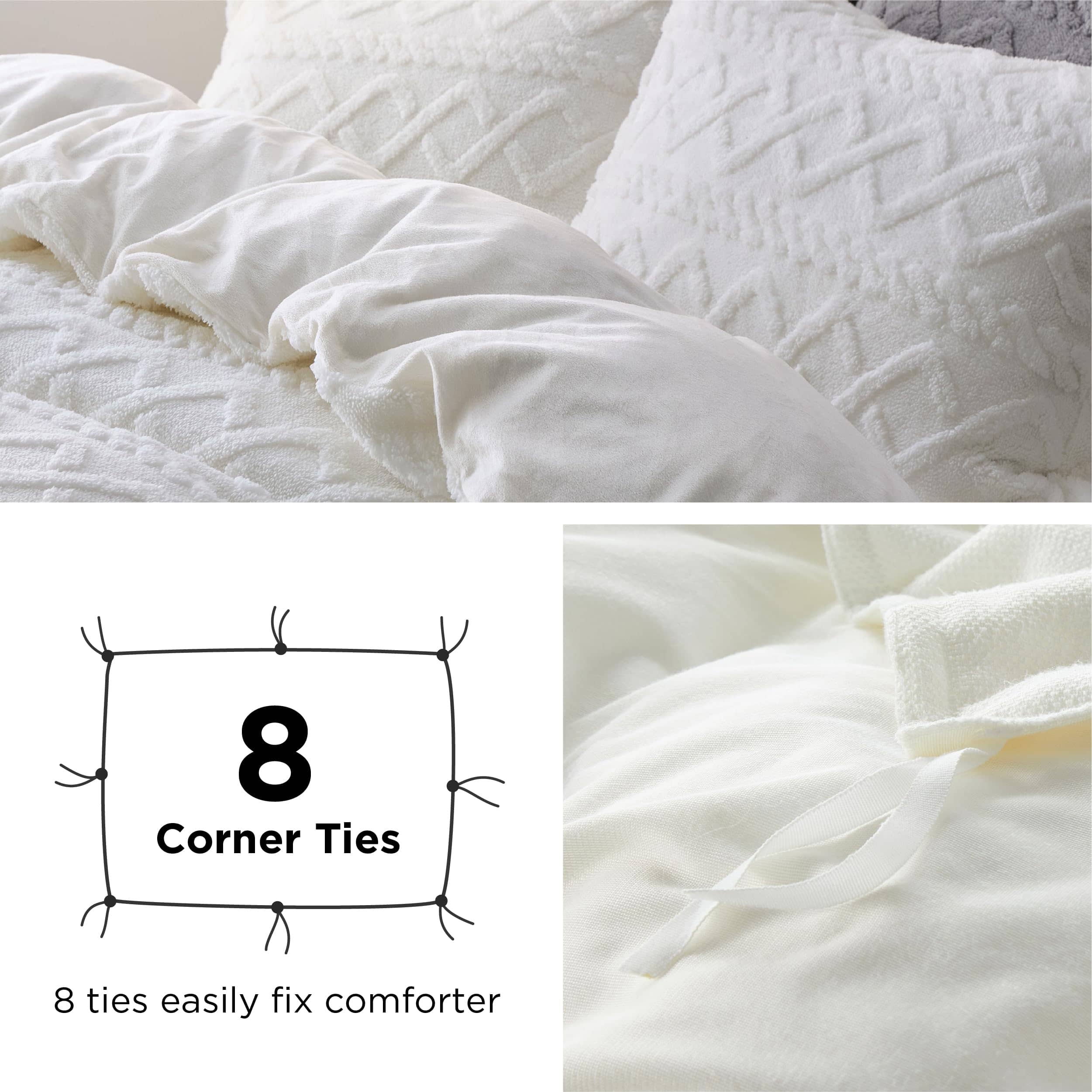 GentleSoft® Fluffy Boho Duvet Cover Set