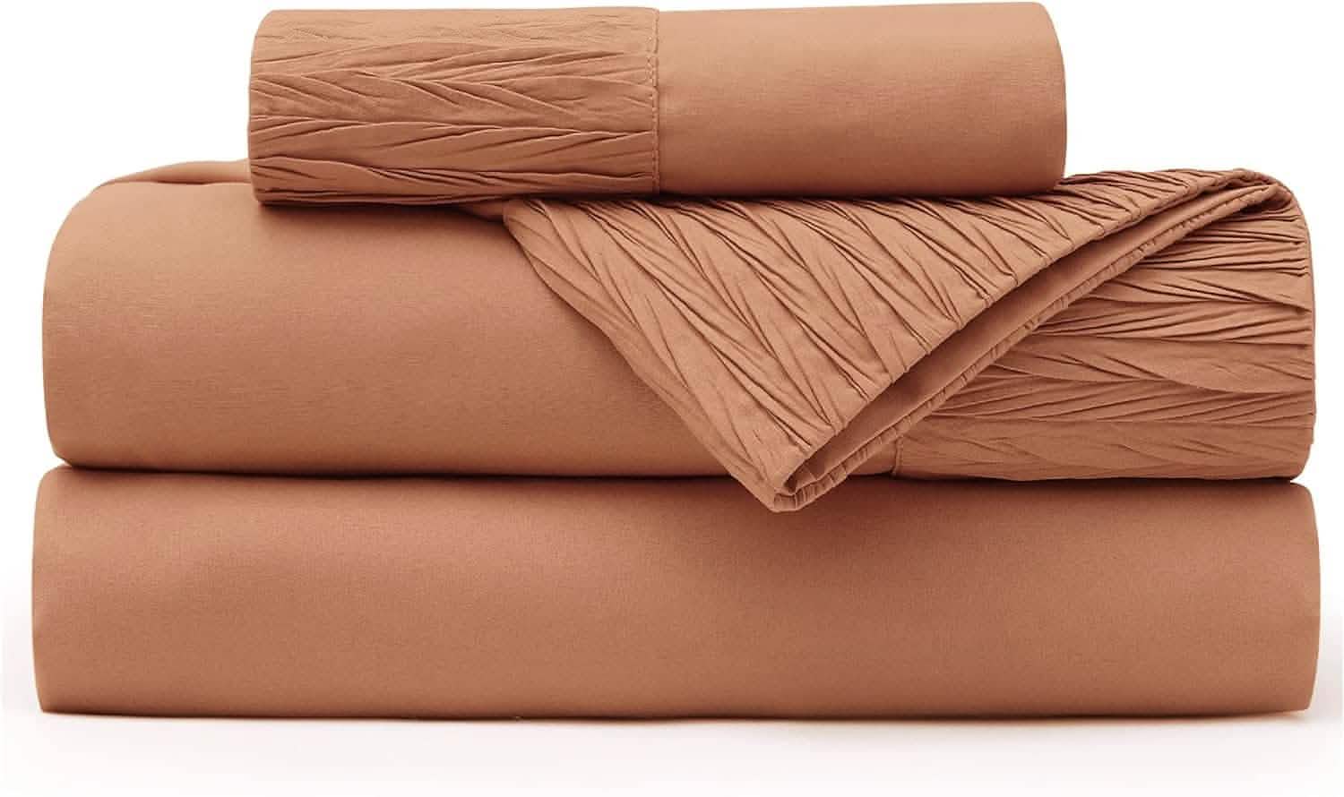 GentleSoft® Ruched Sheet Set