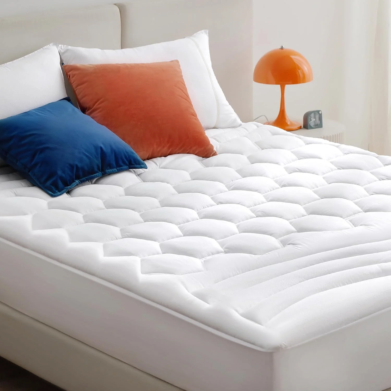 GentleSoft® Three-Zone Quilted Mattress Pad
