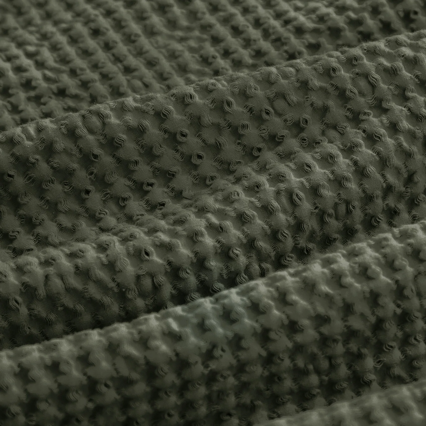 GentleSoft® Cotton Waffle Weave Duvet Cover Set