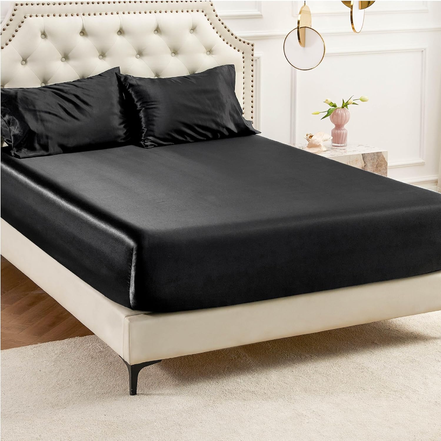GentleSoft® Satin Fitted Sheet