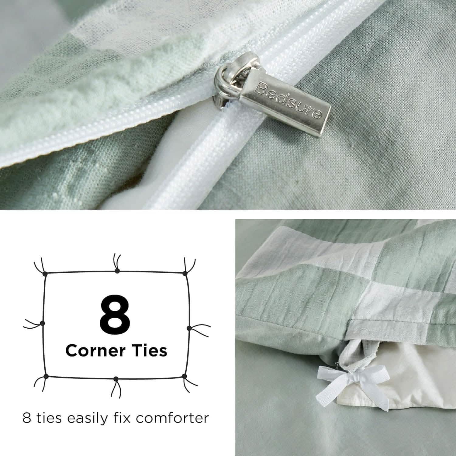 GentleSoft® Cotton Muslin Duvet Cover Set
