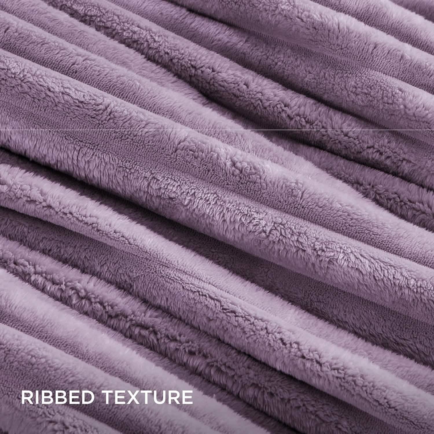 GentleSoft® Striped Flannel Comforter Set