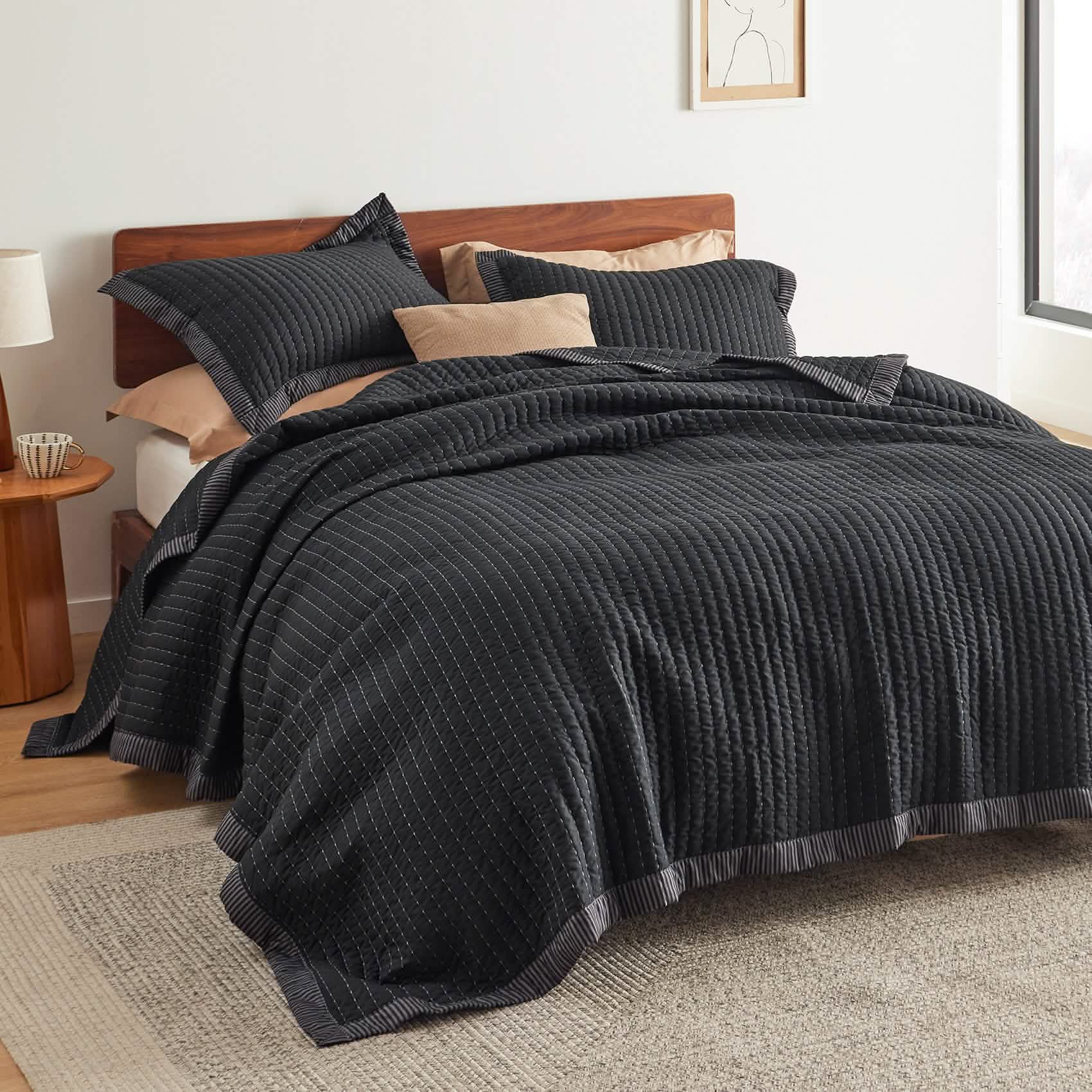 GentleSoft® Corduroy Pattern Quilt Set