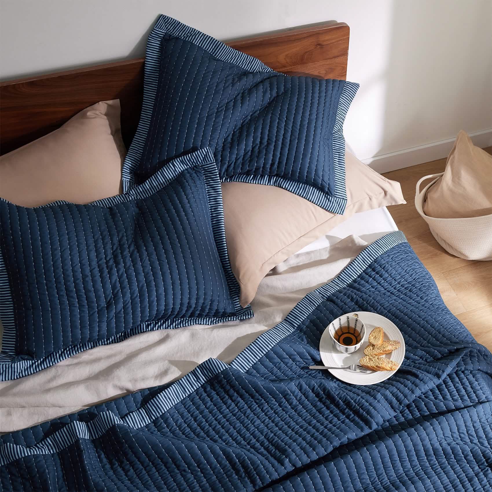 GentleSoft® Corduroy Pattern Quilt Set