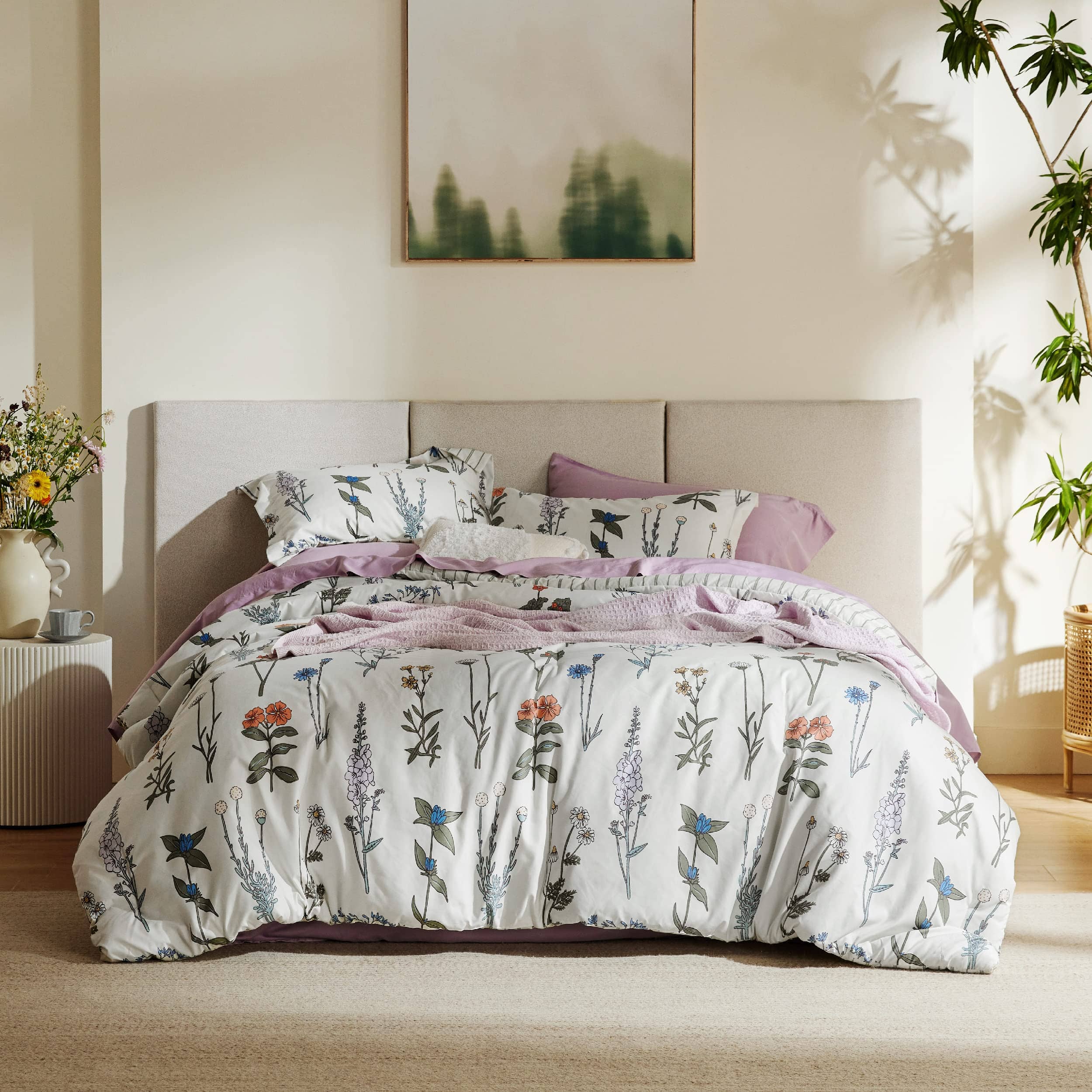 GentleSoft® Retro Botanical Comforter Set