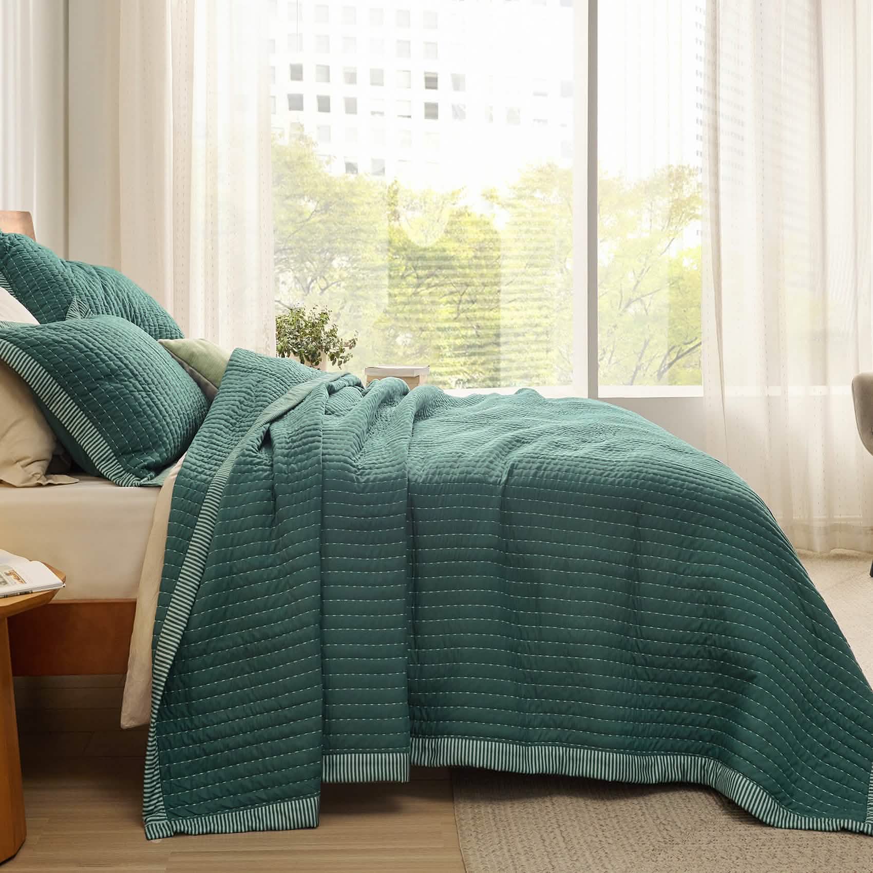 GentleSoft® Corduroy Pattern Quilt Set