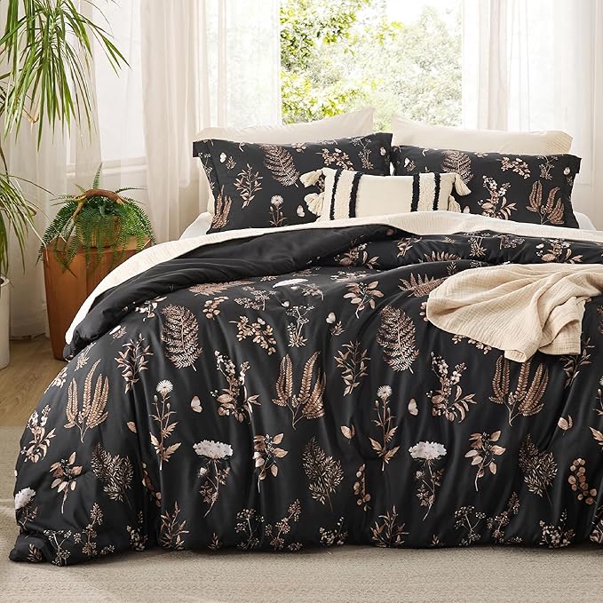 GentleSoft® Retro Botanical Comforter Set