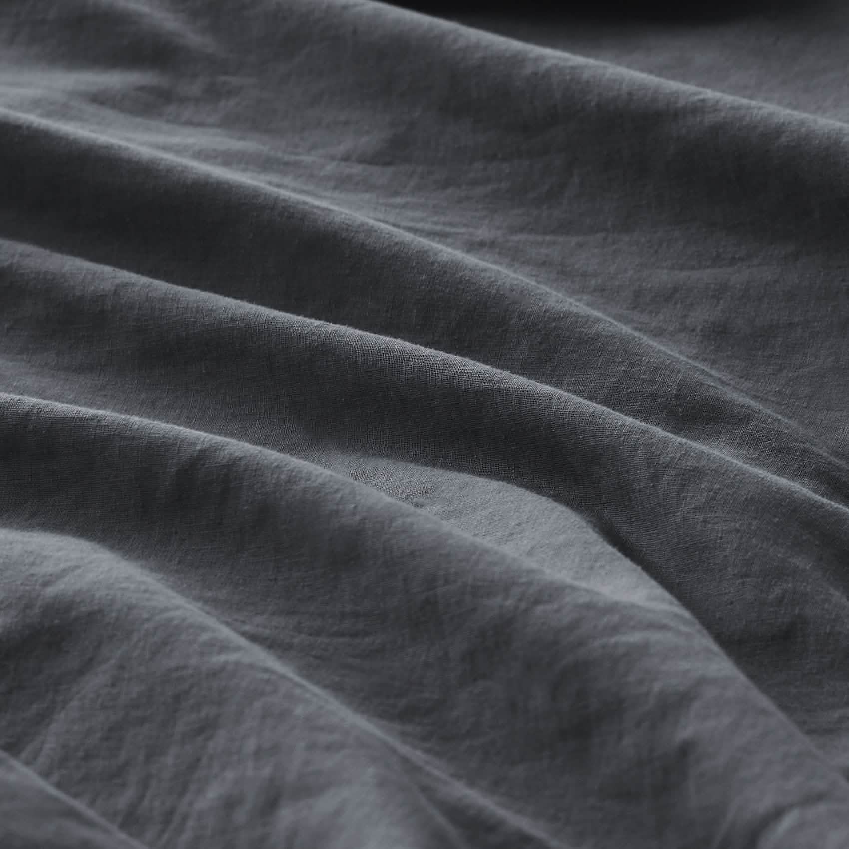 GentleSoft® Cotton Linen Hybrid Duvet Cover Set